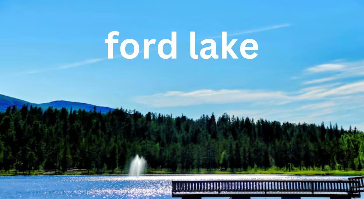 Ford Lake: A Scenic Gem in Ypsilanti, Michigan