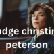 Article on Judge Christina Peterson