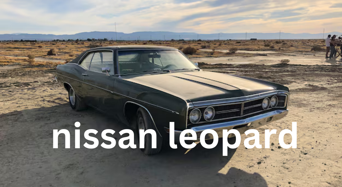 Nissan Leopard: A Classic Japanese Sports Luxury Car